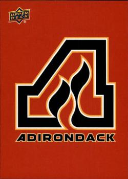 2014-15 Upper Deck AHL - Logo Stickers #31 Adirondack Flames Front