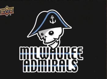 2014-15 Upper Deck AHL - Logo Stickers #45 Milwaukee Admirals Front