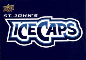 2014-15 Upper Deck AHL - Logo Stickers #54 St. John's IceCaps Front