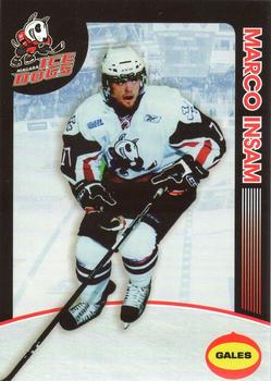 2008-09 Niagara IceDogs (OHL) #8 Marco Insam Front