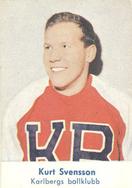 1959-60 Alfa Ishockey (Swedish) #696 Kurt Svensson Front