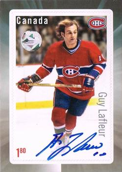 2016 Canada Post Great Canadian Forwards - Autographs #NNO Guy Lafleur Front