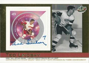 2004 Pacific Canada Post NHL All-Stars - Autographs #27 Ted Lindsay Front