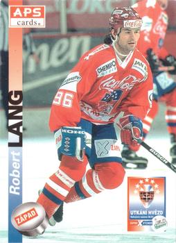1996-97 APS Extraliga (Czech) #389 Robert Lang Front