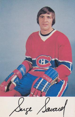 1976-77 Montreal Canadiens Postcards #NNO Serge Savard Front