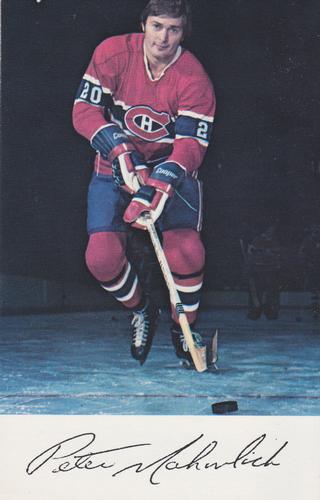 1975-76 Montreal Canadiens #NNO Peter Mahovlich Front