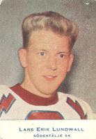 1955-56 Alfa Ishockey (Swedish) #18 Lars Erik Lundwall Front
