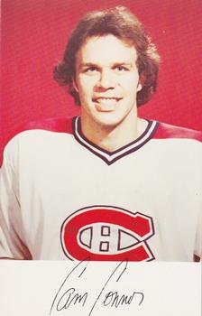 1978-79 Montreal Canadiens Postcards #NNO Cam Connor Front