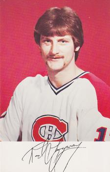 1978-79 Montreal Canadiens Postcards #NNO Rod Langway Front
