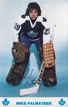 1978-79 Toronto Maple Leafs Postcards #NNO Mike Palmateer Front