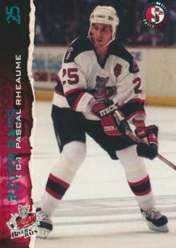 1996-97 SplitSecond Albany River Rats (AHL) #NNO Pascal Rheaume Front