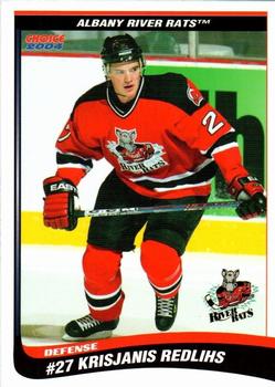 2003-04 Choice Albany River Rats (AHL) #24 Krisjanis Redlihs Front