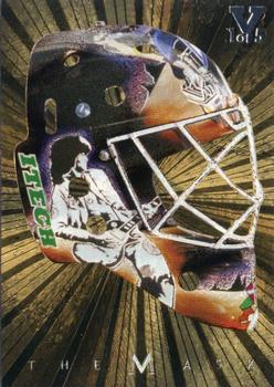 2015-16 In The Game Final Vault - 2001-02 Between The Pipes -The Mask Gold  (Silver Vault Stamp) #NNO Sean Burke Front