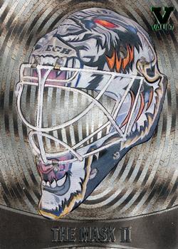 2015-16 In The Game Final Vault - 2002-03 Between The Pipes The Mask II Silver  (Green Vault Stamp) #M-17 Mike Dunham Front