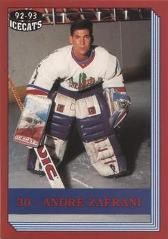 1992-93 Arizona Icecats (ACHA) #NNO Andre Zafrani Front