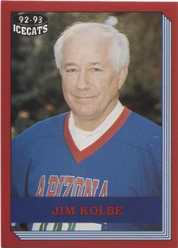 1992-93 Arizona Icecats (ACHA) #NNO Jim Kolbe Front