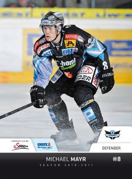 2010-11 Erste Bank Eishockey Liga #64 Michael Mayr Front
