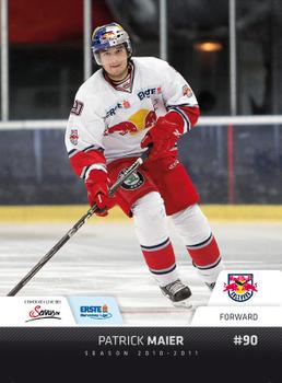 2010-11 Erste Bank Eishockey Liga #118 Patrick Maier Front