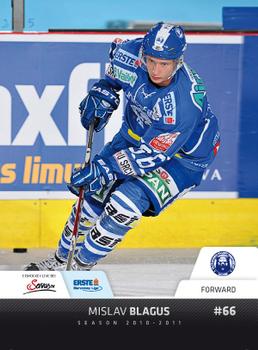2010-11 Erste Bank Eishockey Liga #199 Mislav Blagus Front