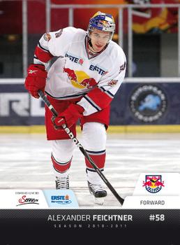 2010-11 Erste Bank Eishockey Liga #221 Alexander Feichtner Front