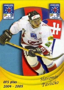2004-05 Czech OFS - Czech/Slovak All-Star Game #38 Slavomir Pavlicko Front