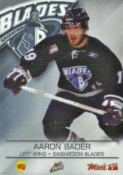 2004-05 Saskatoon Blades (WHL) #NNO Aaron Bader Front