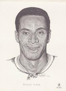 1962-63 Union Oil (WHL) #NNO Willie O'Ree Front