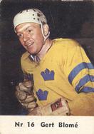 1964 Coralli Hockeystjarnor (Swedish) #16 Gert Blome Front