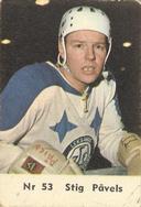 1964 Coralli Hockeystjarnor (Swedish) #53 Stig Pavels Front