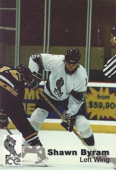 1993-94 Indianapolis Ice (IHL) #3 Shawn Byram Front