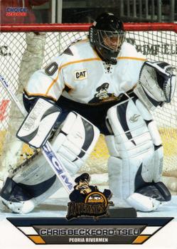 2005-06 Choice Peoria Rivermen (AHL) #19 Chris Beckford-Tseu Front