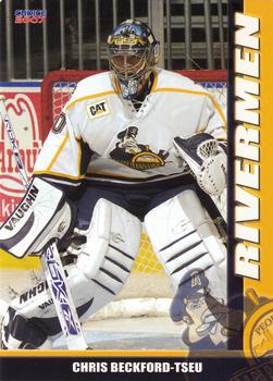 2006-07 Choice Peoria Rivermen (AHL) #1 Chris Beckford-Tseu Front