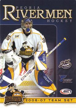 2006-07 Choice Peoria Rivermen (AHL) #NNO Checklist Front