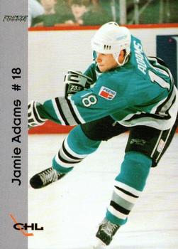 1994-95 Central Hockey League #NNO Jamie Adams Front