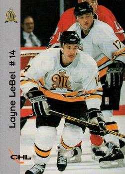 1994-95 Central Hockey League #NNO Layne LeBel Front