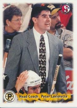 1998-99 SplitSecond Providence Bruins (AHL) #1 Peter Laviolette Front