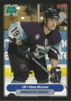 2003-04 Choice Worcester IceCats (AHL) #18 Steve McLaren Front