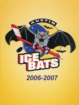 2006-07 Austin Ice Bats (CHL) #A-01 Header Card Front