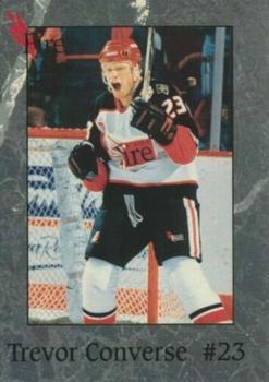 1995-96 Central Hockey League #NNO Trevor Converse Front