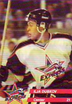 1993-94 Roanoke Express (ECHL) #NNO Ilya Dubkov Front