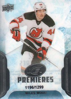 2016-17 Upper Deck Ice #105 Miles Wood Front