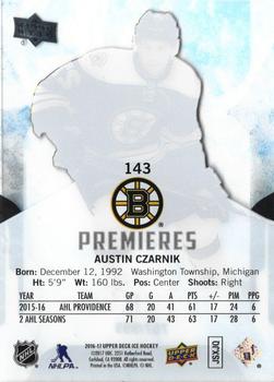2016-17 Upper Deck Ice #143 Austin Czarnik Back