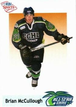 2002-03 RBI Sports ECHL #28 Brian McCullough Front