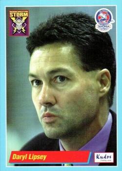 2000-01 British Ice Hockey Superleague BISL #NNO Daryl Lipsey Front