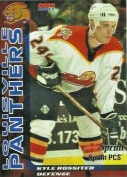 2000-01 Choice Louisville Panthers (AHL) #NNO Kyle Rossiter Front