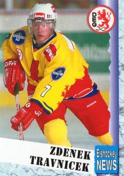 1999-00 Eishockey News 2.Bundesliga Germany #087 Zdenek Travnicek Front