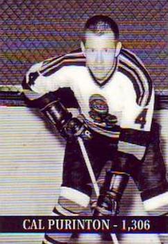 1999-00 Fort Wayne Komets (UHL) All-Time Penalty Leaders #4 Cal Purinton Front
