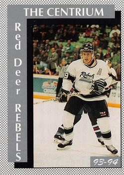 1993-94 Red Deer Rebels (WHL) #NNO Rebels Arena Front
