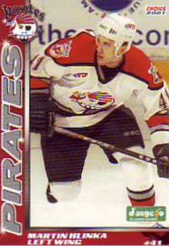 2000-01 Choice Portland Pirates (AHL) #12 Martin Hlinka Front