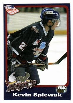 2003-04 RBI Sports ECHL #336 Kevin Spiewak Front